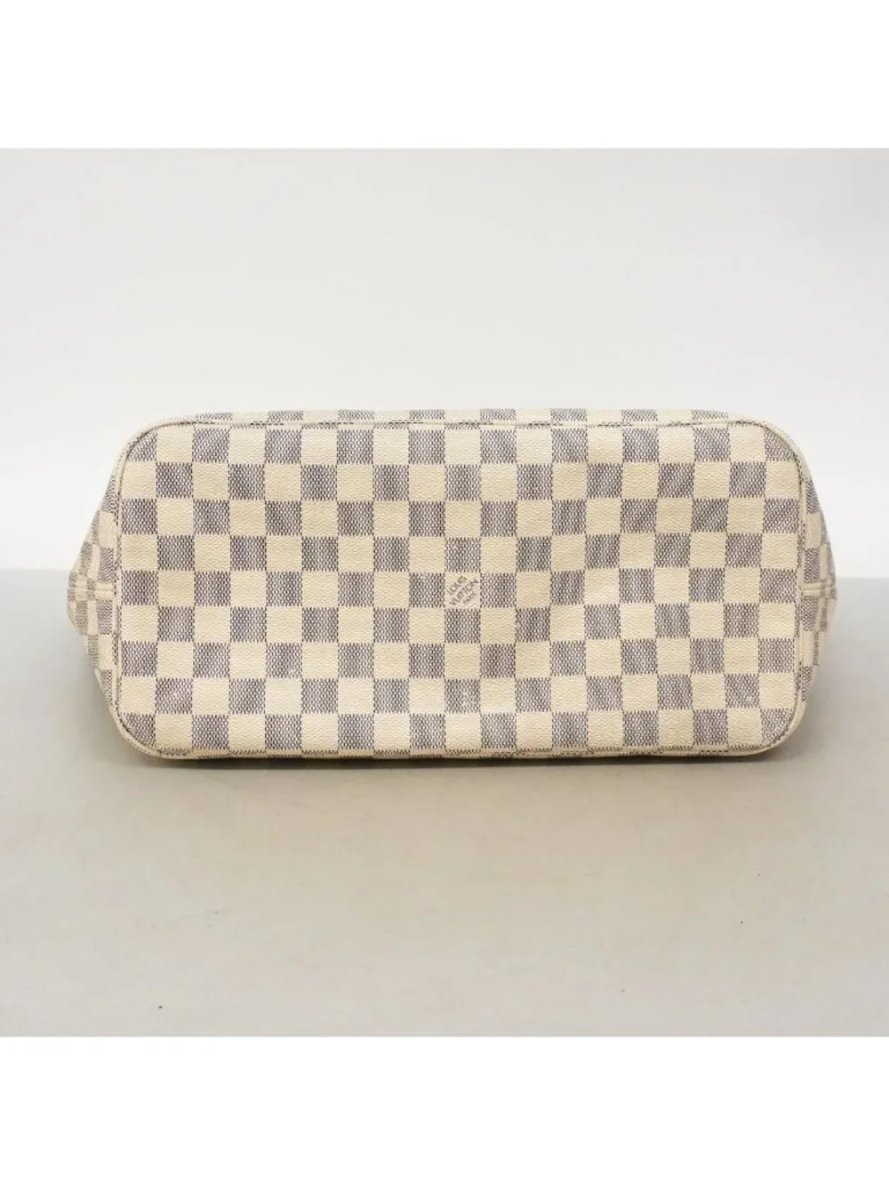 Louis Vuitton Tote Damier Azur Neverfull MM White